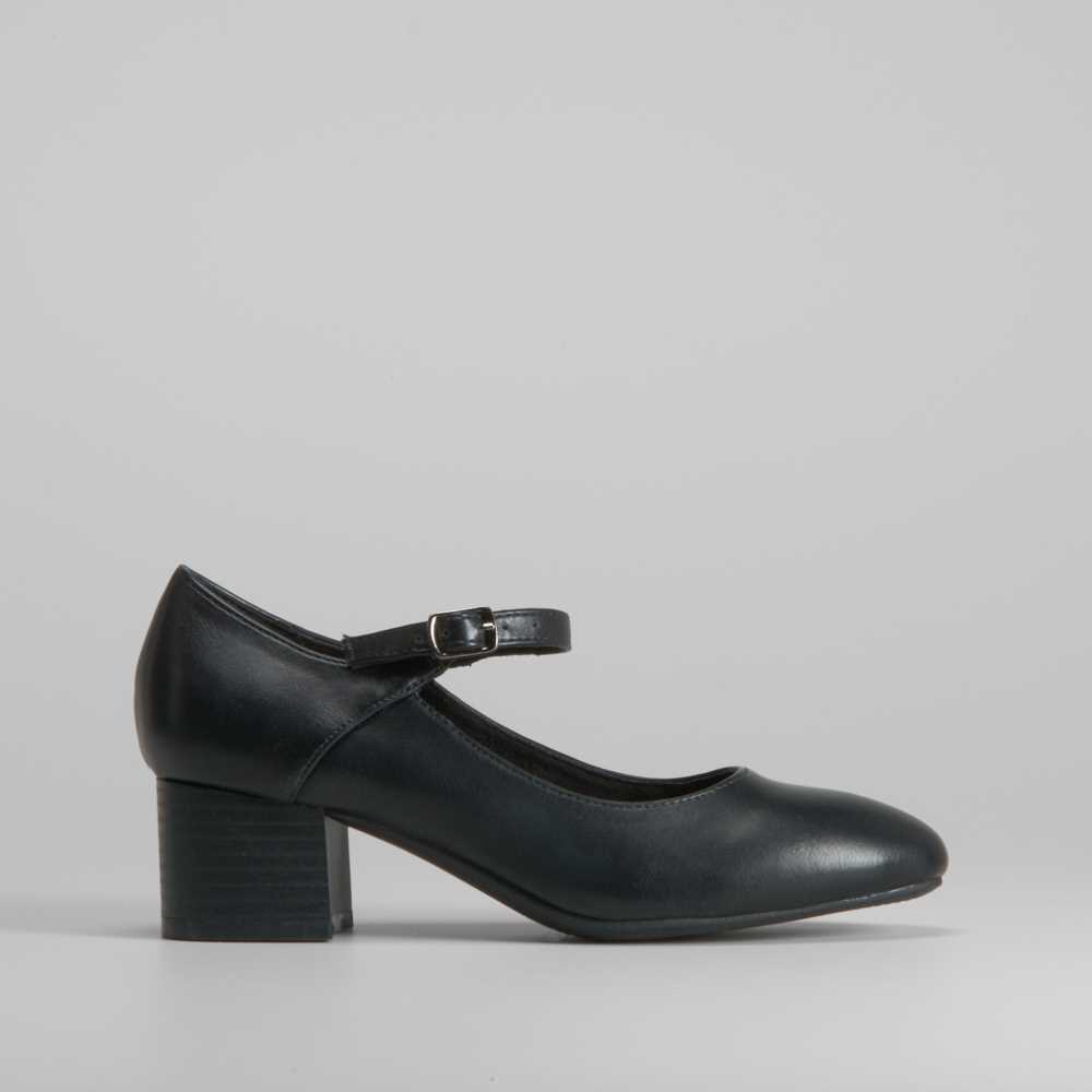 Mercedita de tacón negra COMFEET - Talla: 41