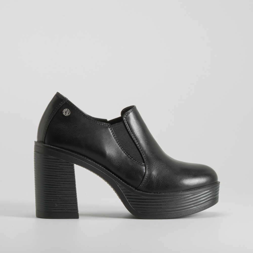 Zapato tacón plataforma negro NYC - Talla: 38
