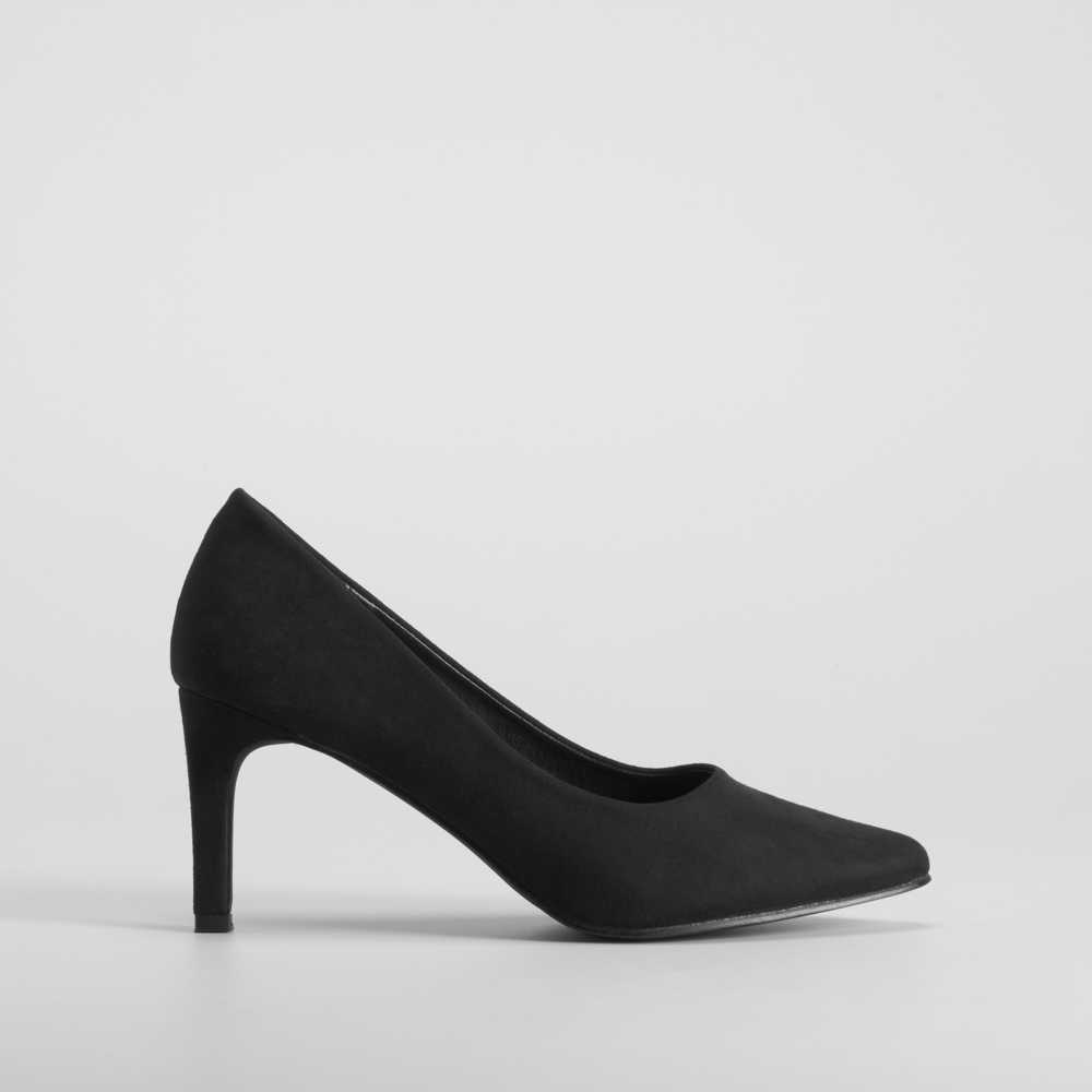 Zapato salón básico de tacón negro PICCOLA PIU - Talla: 41