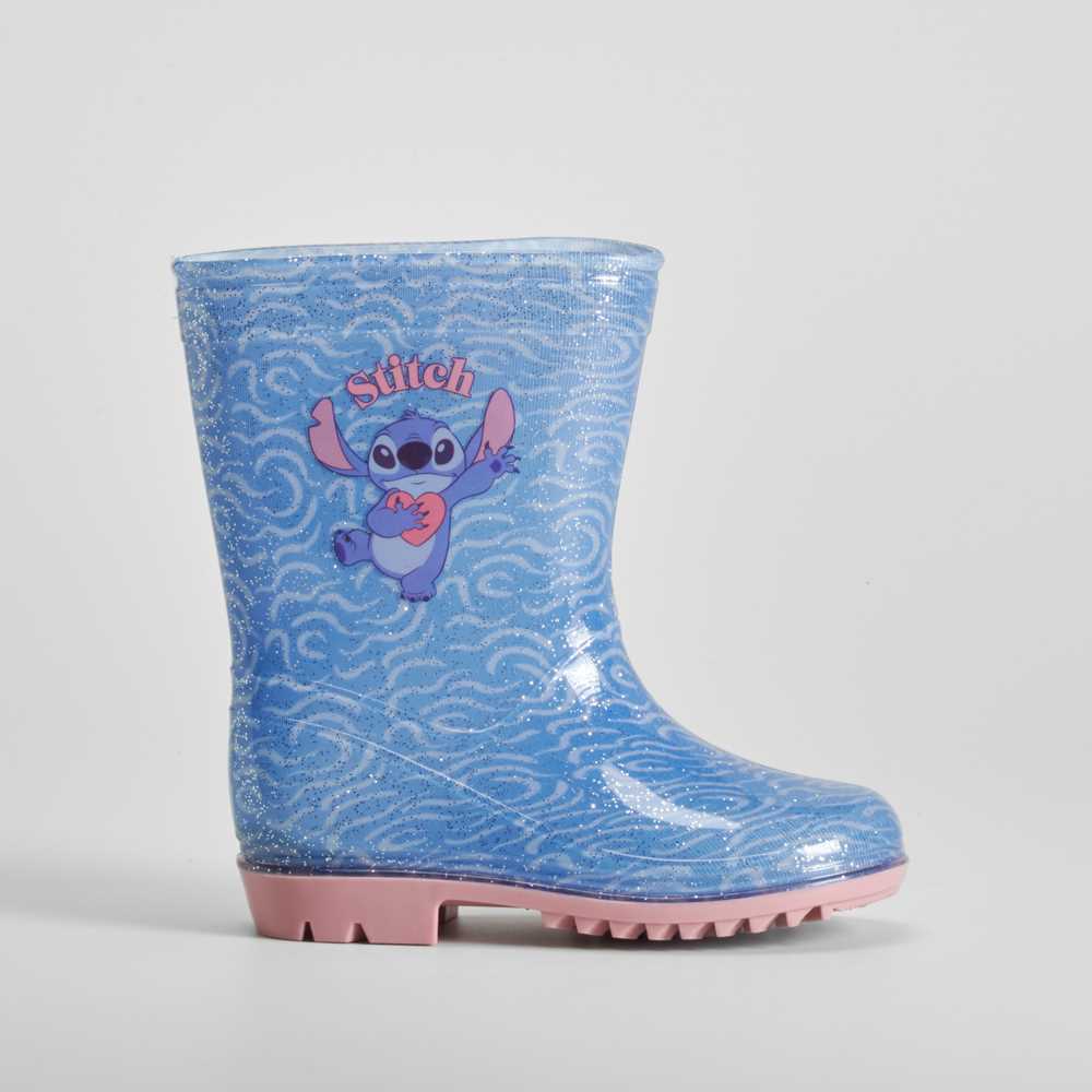 Bota de agua bebé morada STITCH - Talla: 27