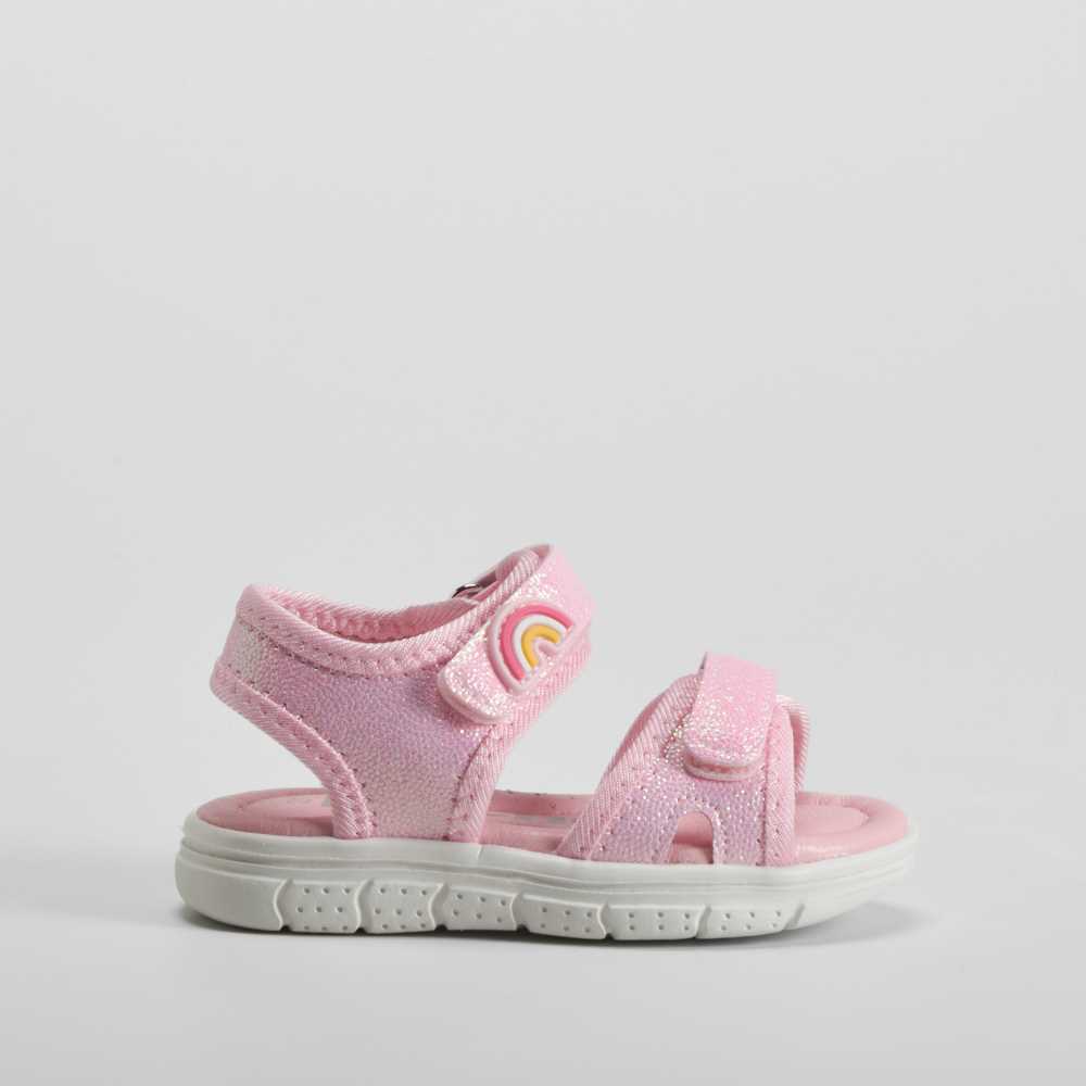 Sandalia deportiva bebé rosa BACHE - Talla: 25