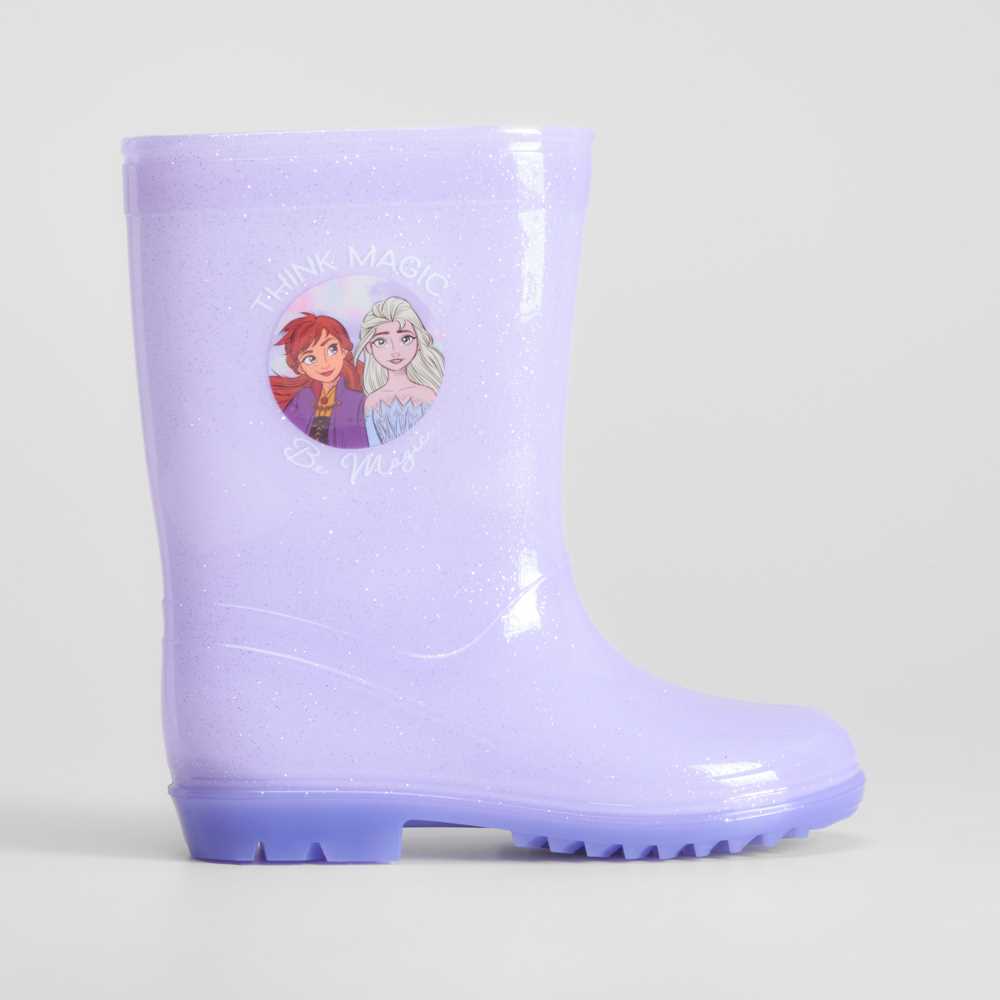 Bota de agua glitter lila FROZEN - Talla: 31