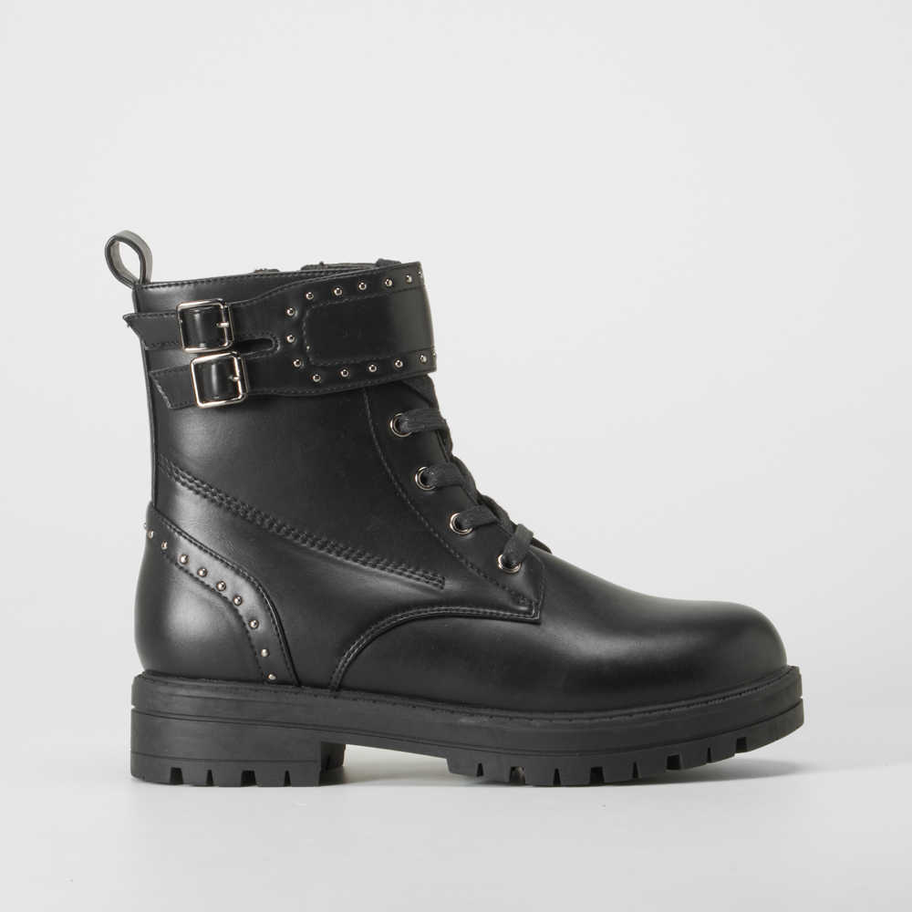 Bota tachuelas negro OH GIRL - Talla: 39