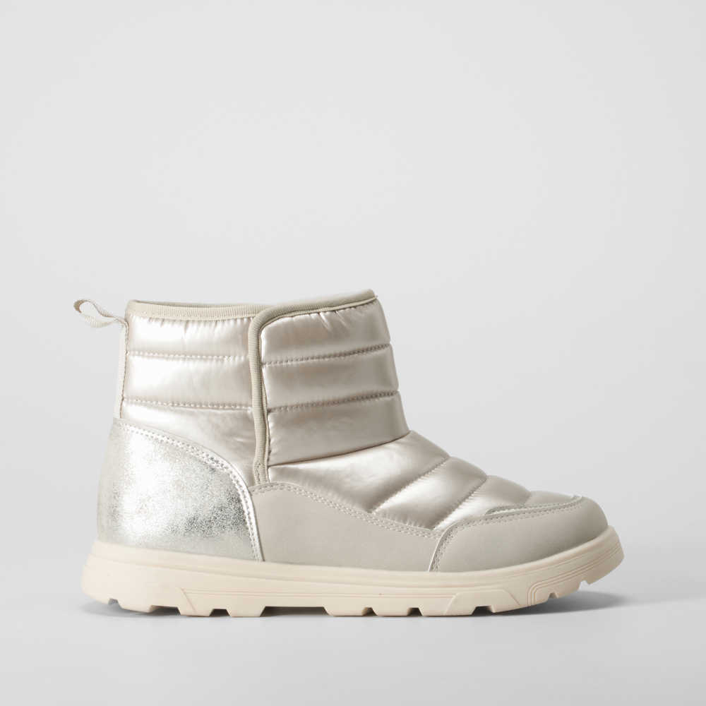 Botín acolchado plata COMFEET - Talla: 38