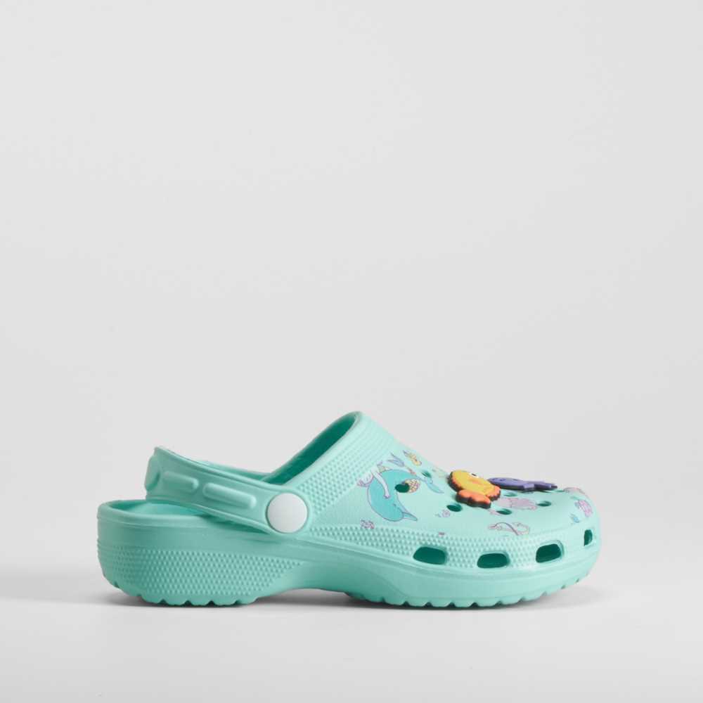 Zueco de playa pulpos verde COCONUT - Talla: 30
