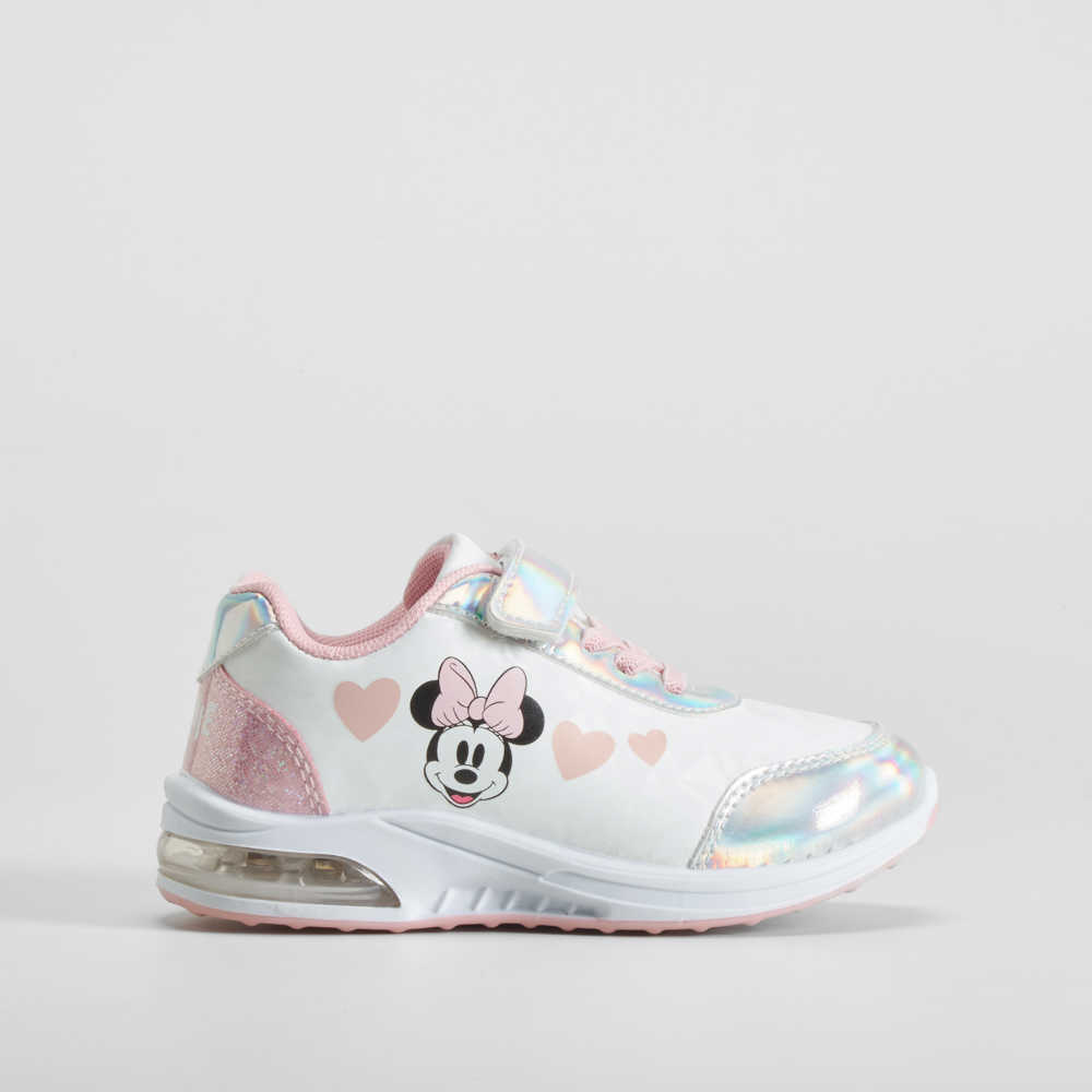 Deportiva de luces blanca MINNIE - Talla: 30