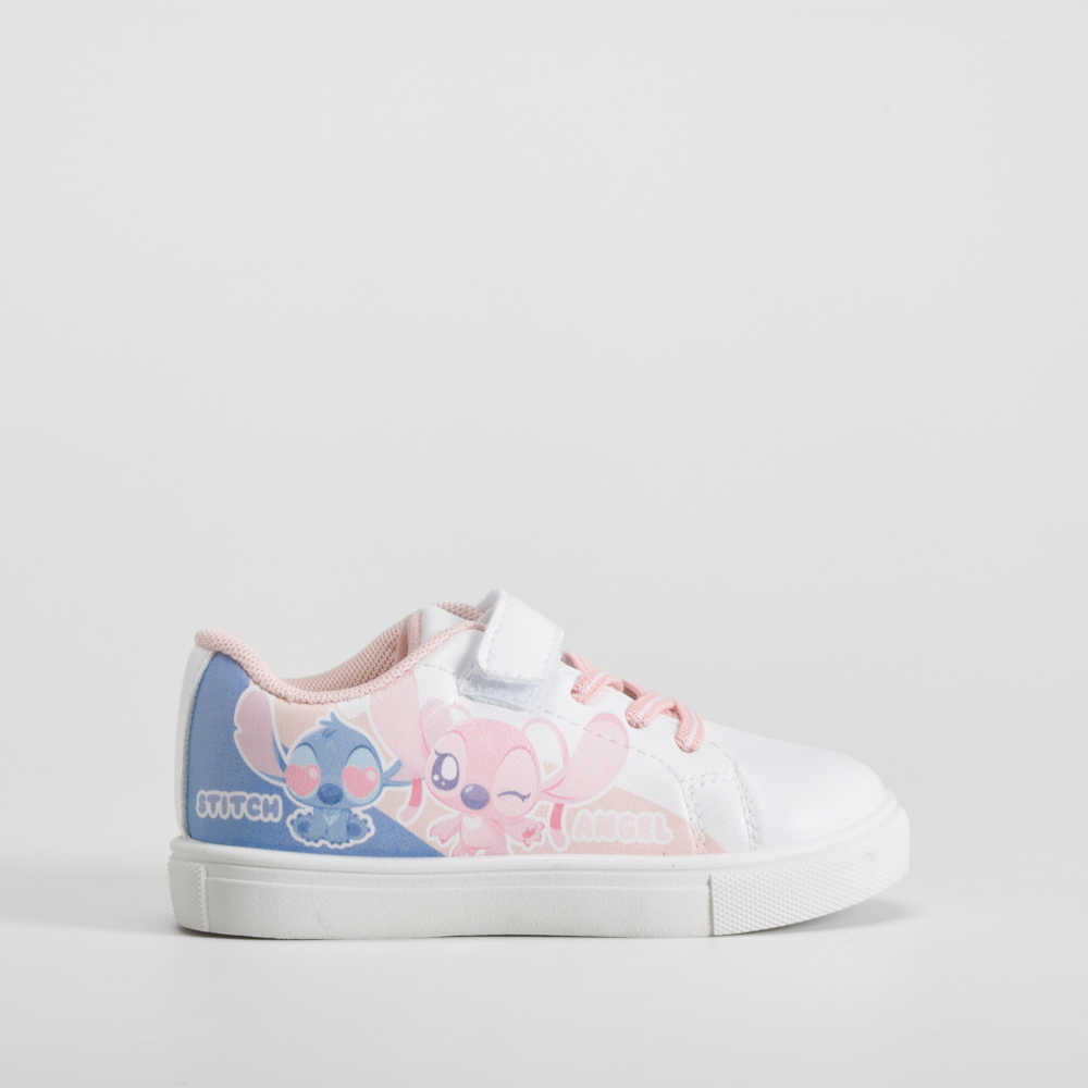 Deportiva blanca STITCH - Talla: 32