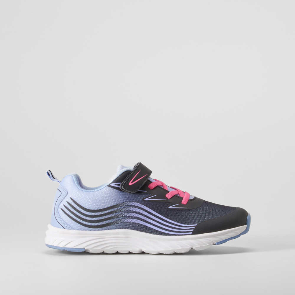 Deportiva running negra y lila UTWO - Talla: 35
