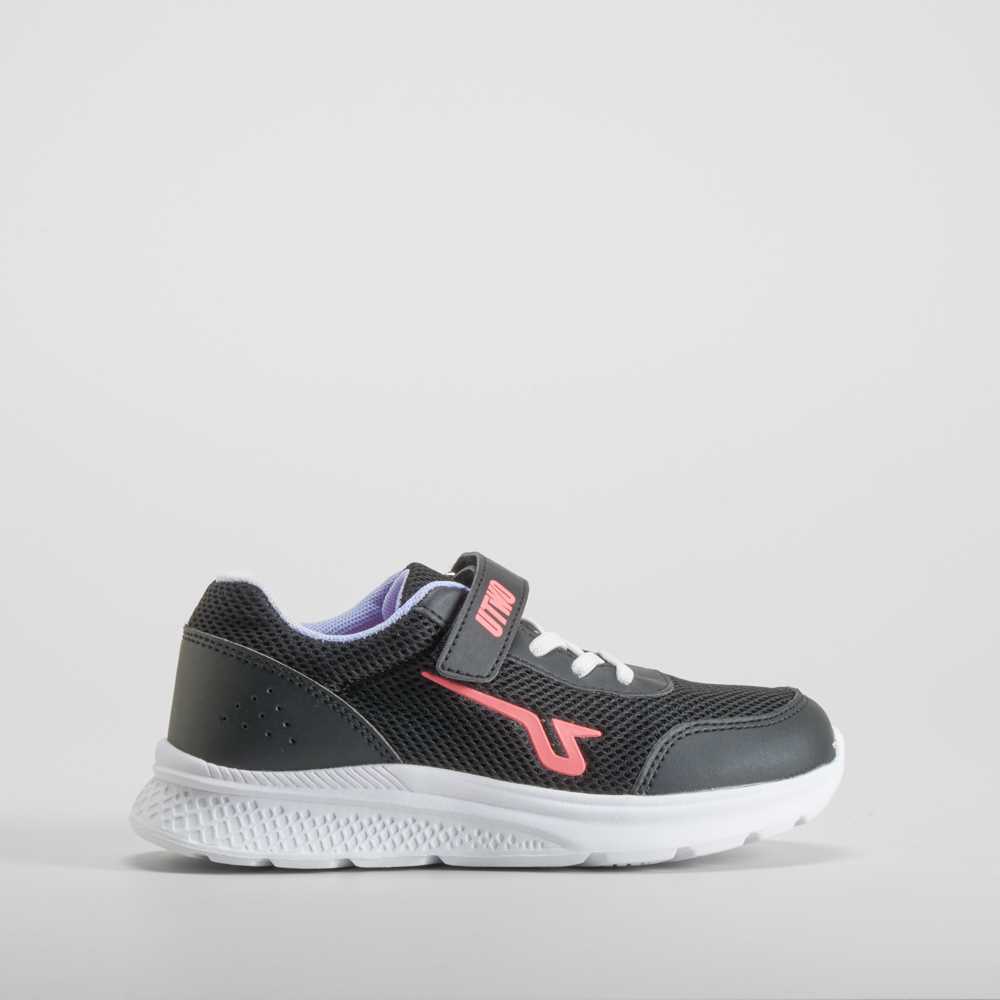 Deportiva walking negro y rosa UTWO - Talla: 31