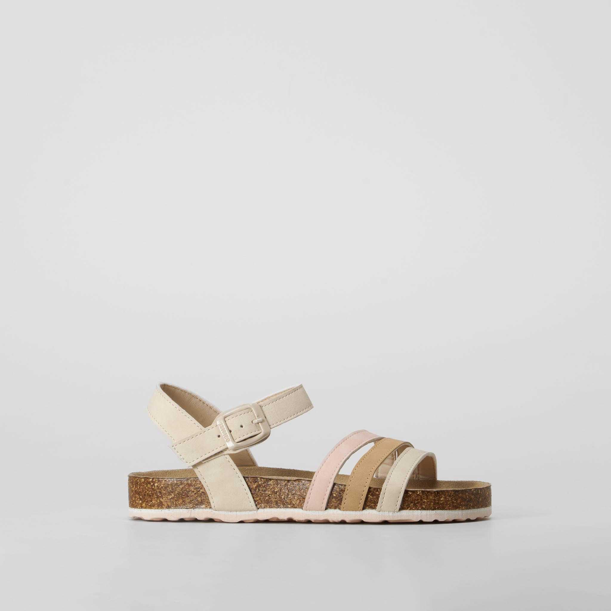 Sandalia bio plana hebilla multicolor OH GIRL! - Talla: 33