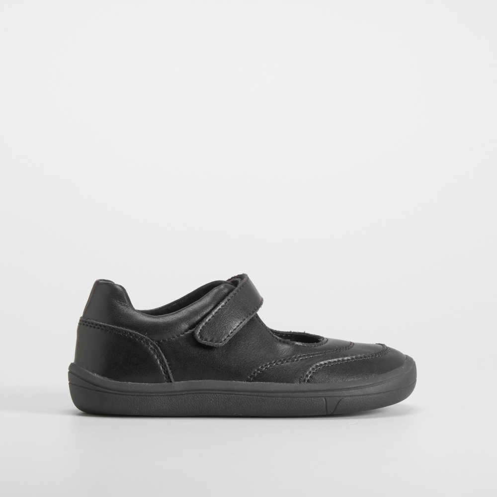 Zapato colegial barefoot piel negro COMFEET KIDS - Talla: 34