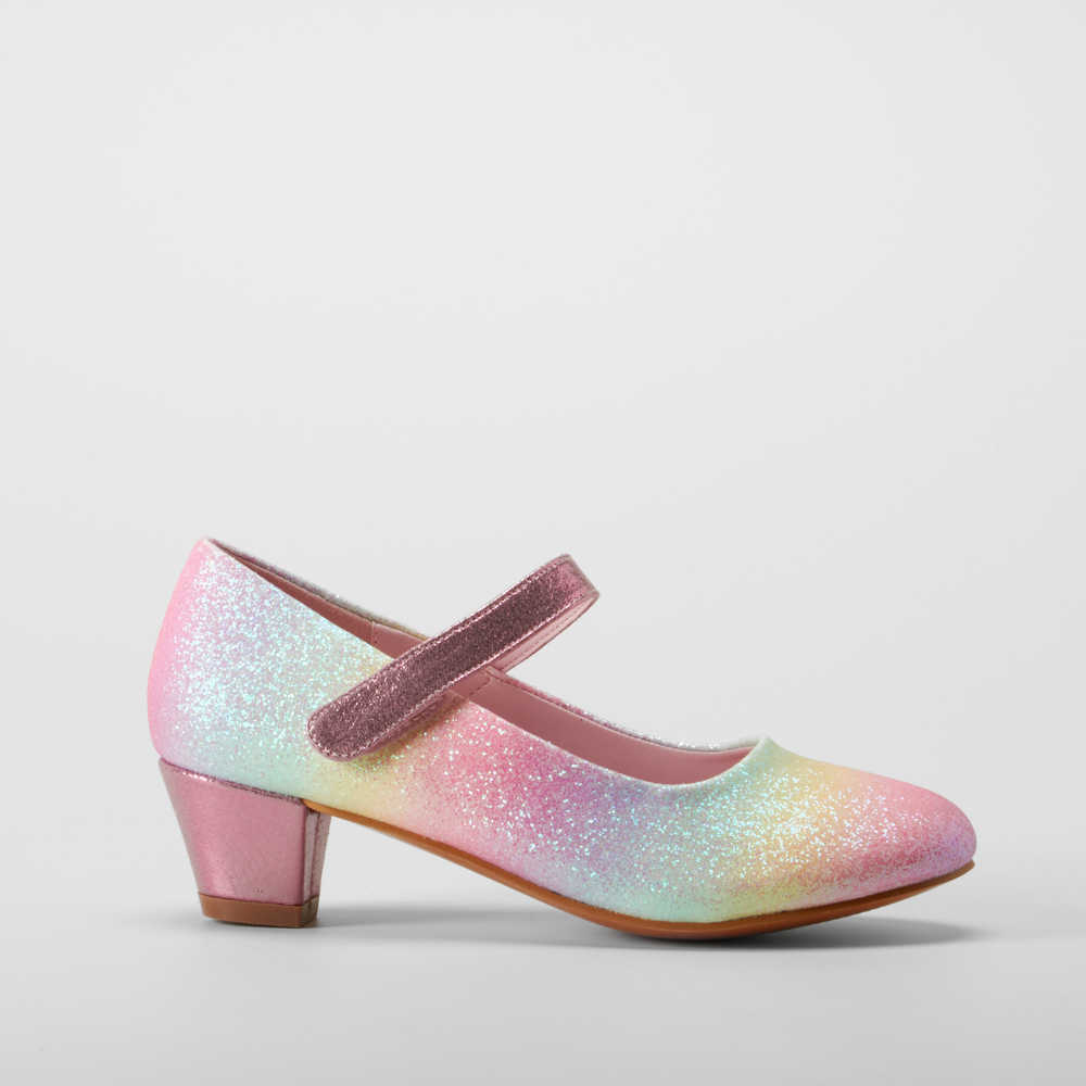 Zapato tacón multicolor OH GIRL - Talla: 31
