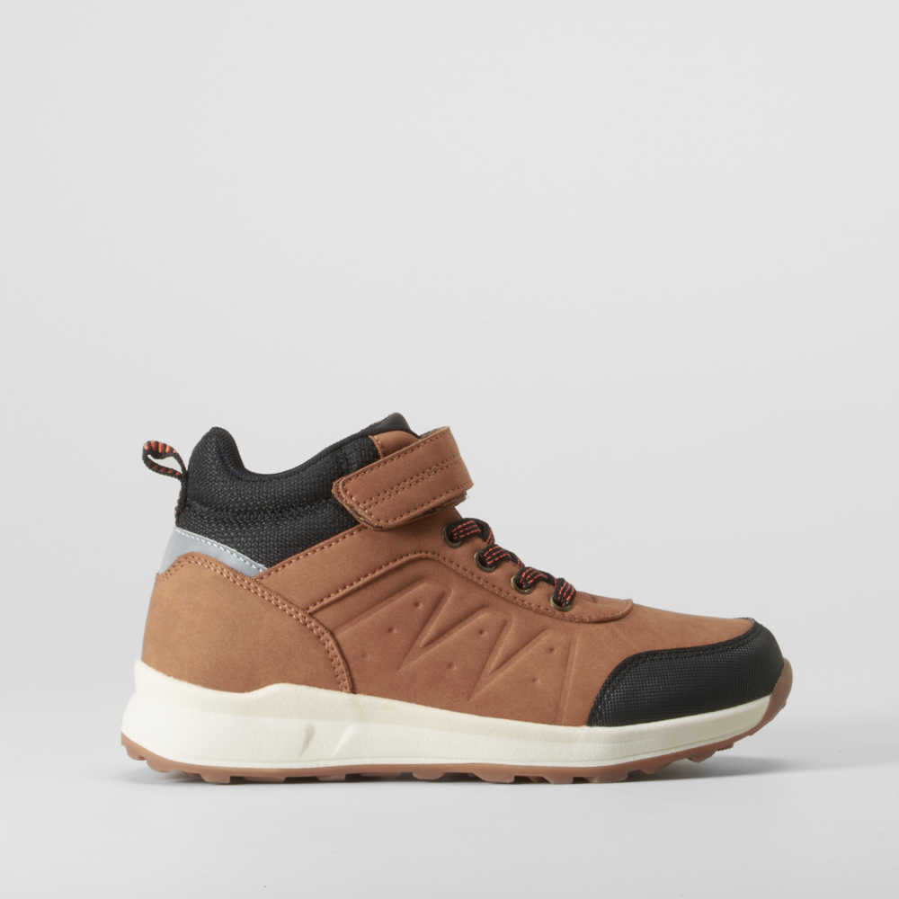 Botín montaña casual infantil marrón SEVEN FIVE - Talla: 32