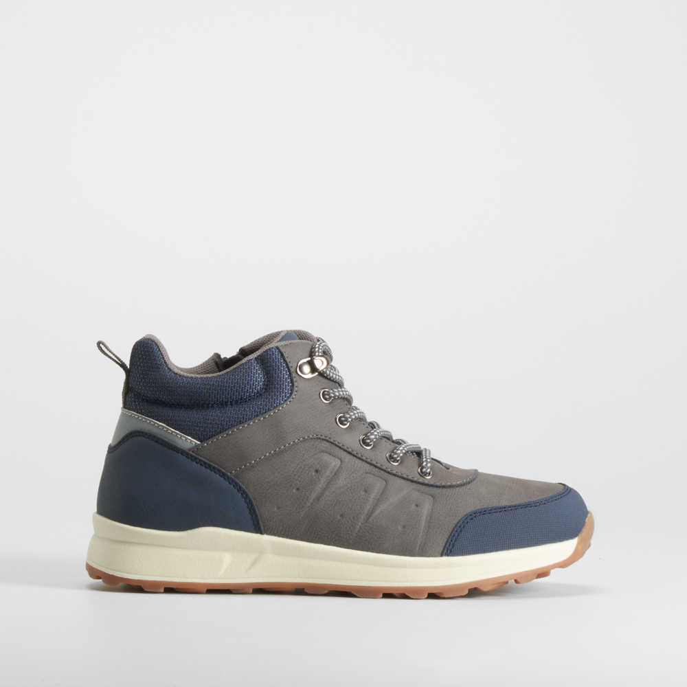 Botín montaña juvenil gris SEVEN FIVE - Talla: 39