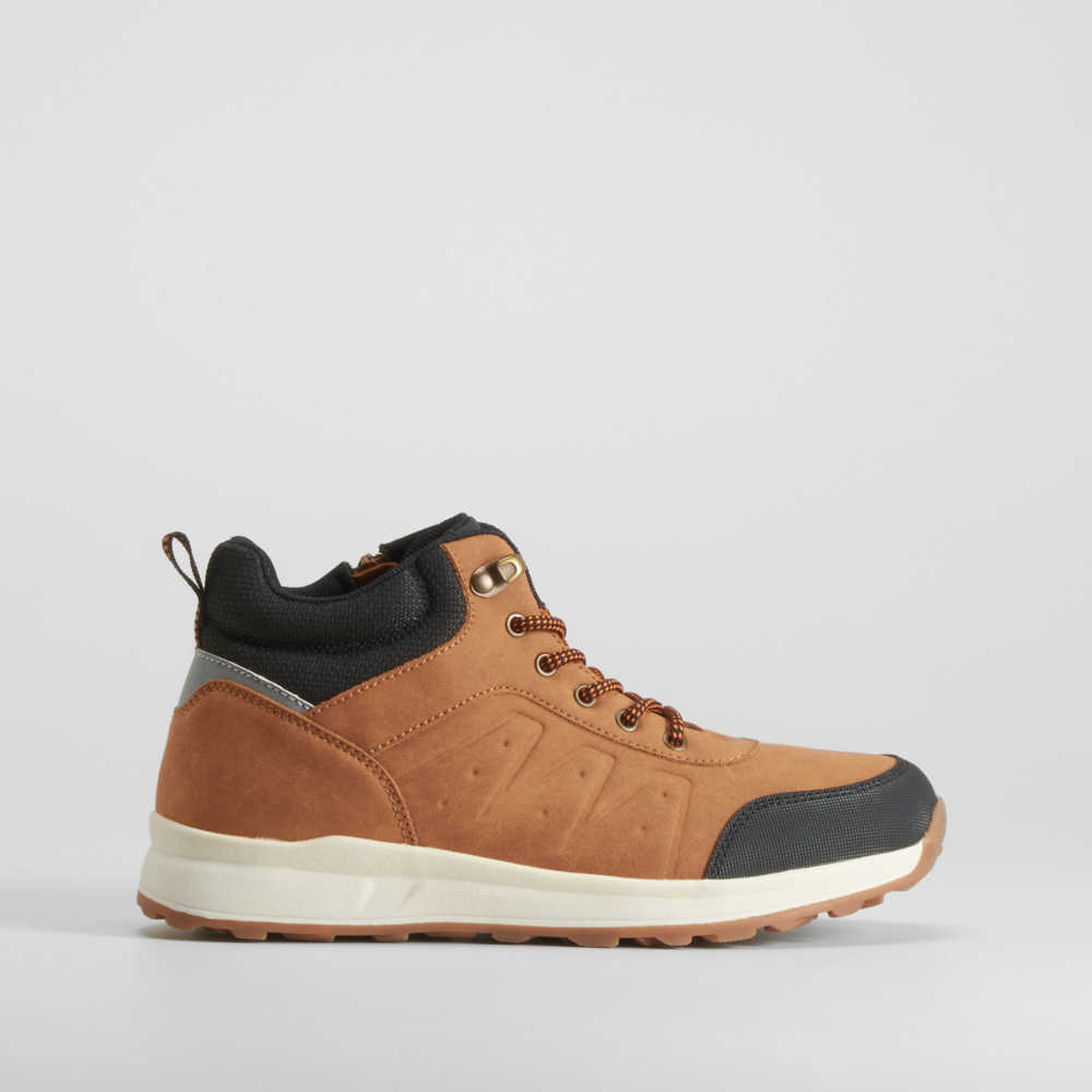 Botín montaña casual juvenil marrón SEVEN FIVE - Talla: 39