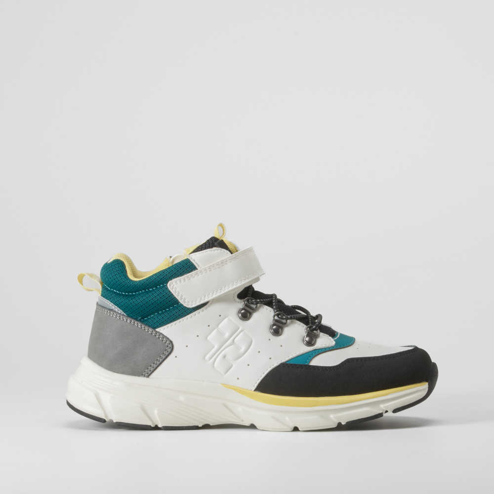 Deportiva alta casual blanca SEVEN FIVE - Talla: 39