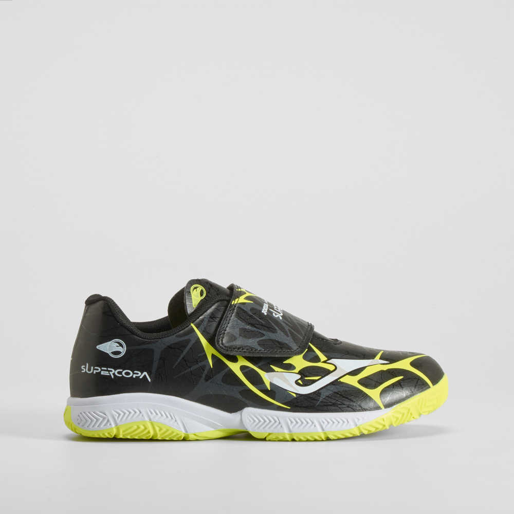 Deportiva indoor super copa negra flúor JOMA - Talla: 37