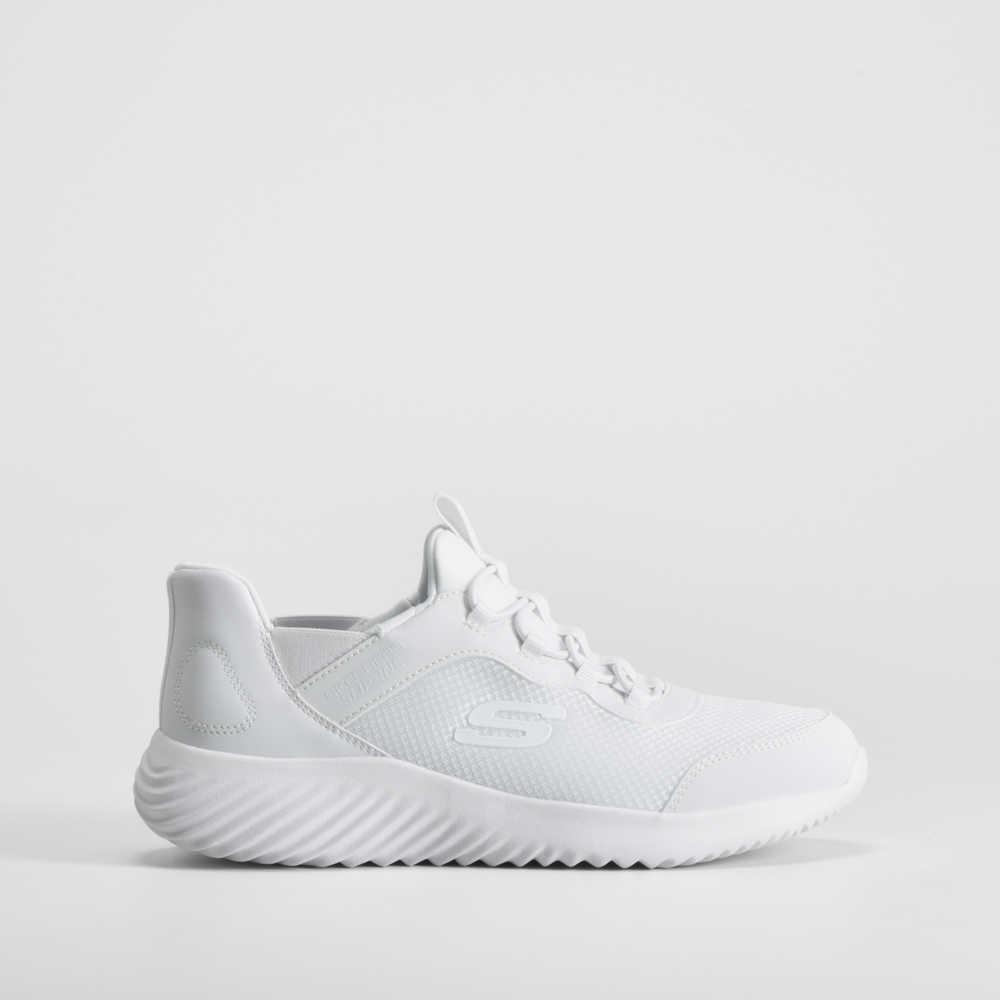 Deportiva slip ins bounder blanca SKECHERS - Talla: 39