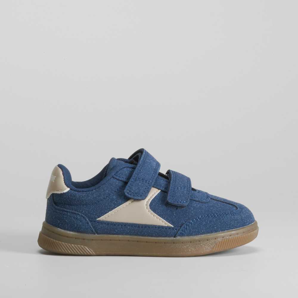 Deportiva tenis azul con velcro SEVEN FIVE - Talla: 26