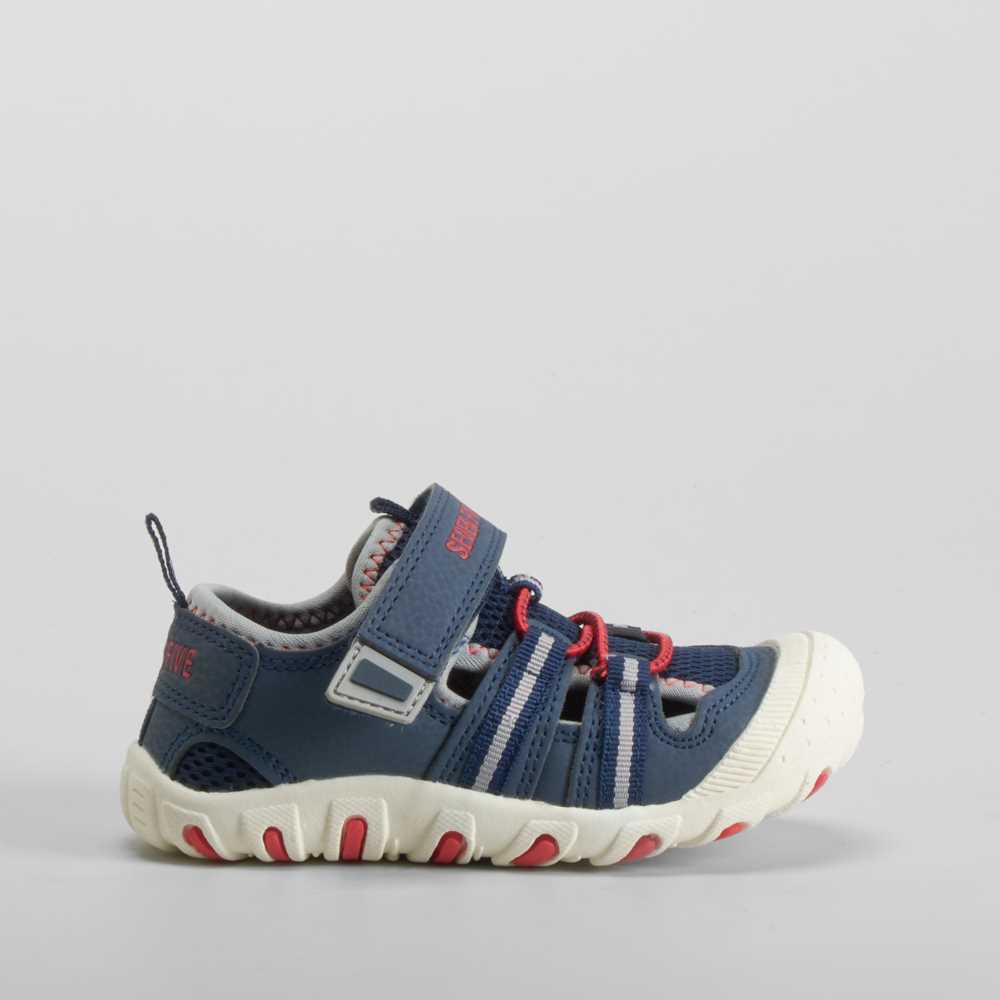 Sandalia deportiva infantil  azul SEVEN FIVE - Talla: 27