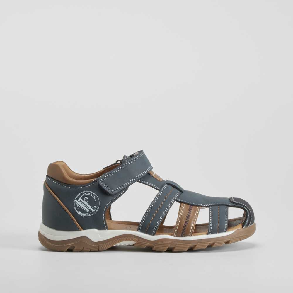Sandalia bicolor cerrada vestir SEVEN FIVE - Talla: 34