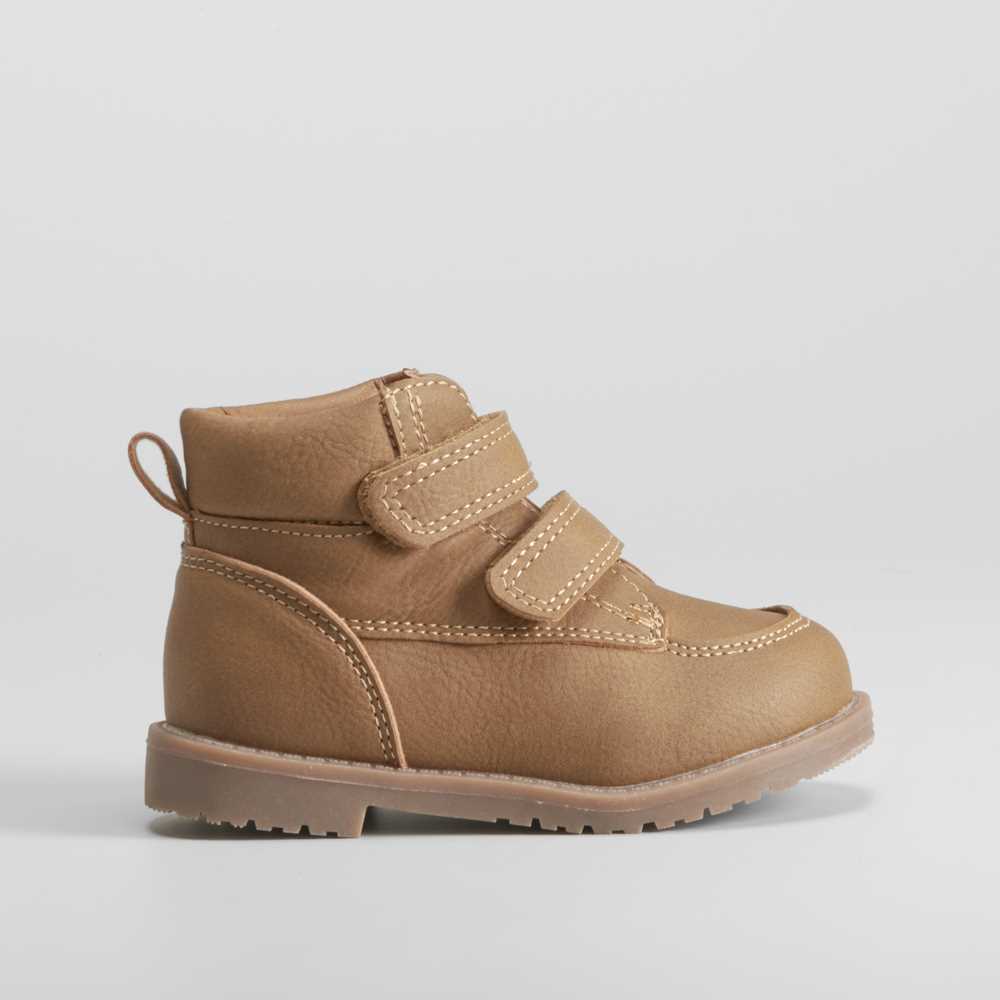 Bota montaña clástica velcros bebé BACHE - Talla: 20