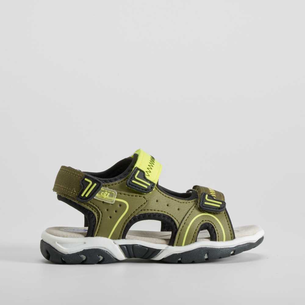 Sandalia deportiva infantil verde COMFEET - Talla: 32