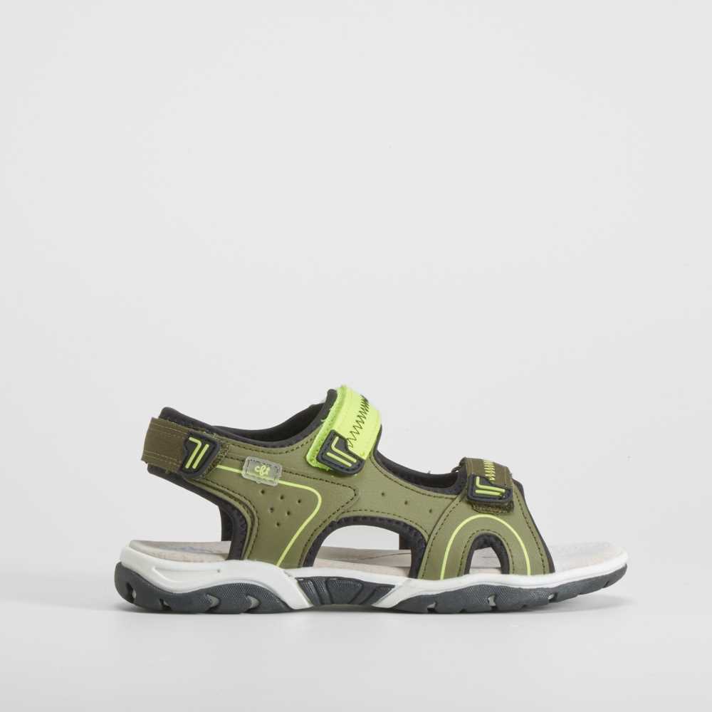 Sandalia deportiva juvenil verde COMFEET - Talla: 39