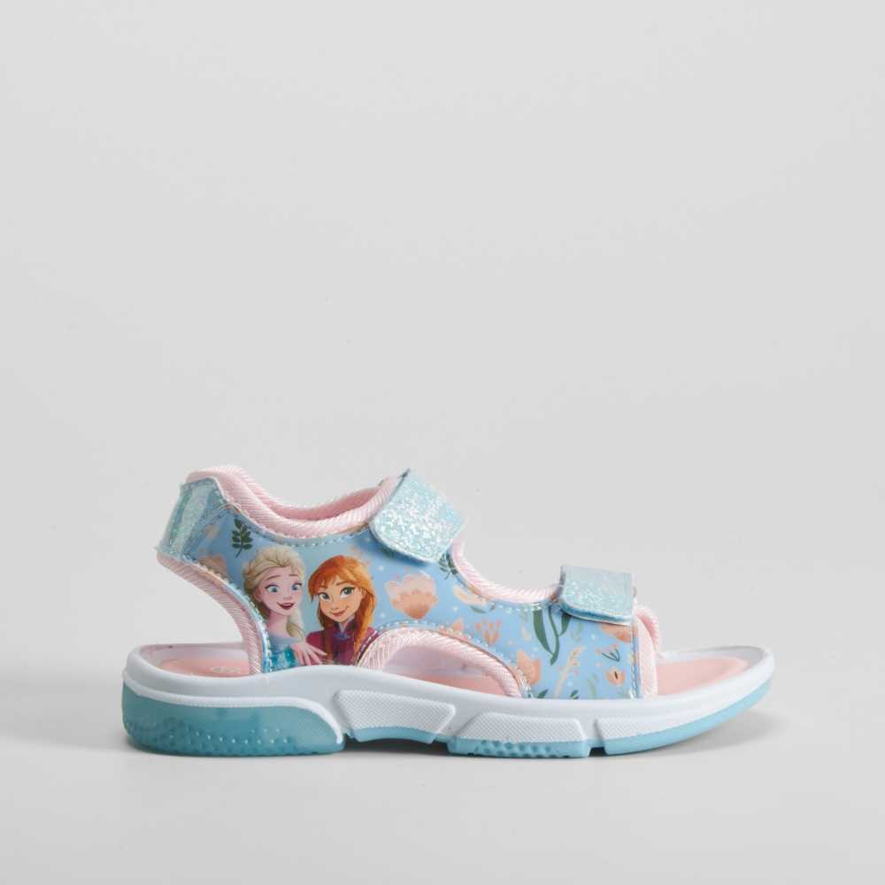 Sandalia deportiva con luces azul FROZEN - Talla: 28