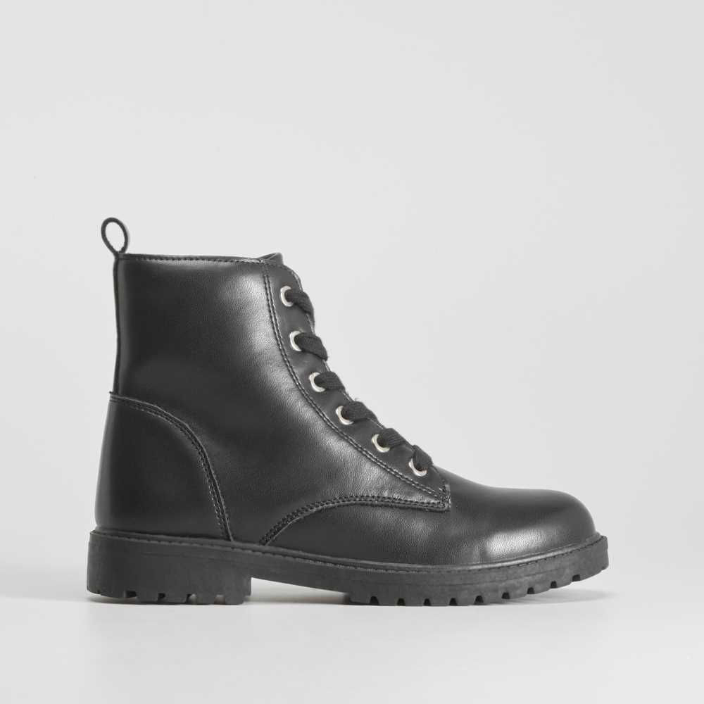 Botín plano militar OH GIRL - Talla: 38